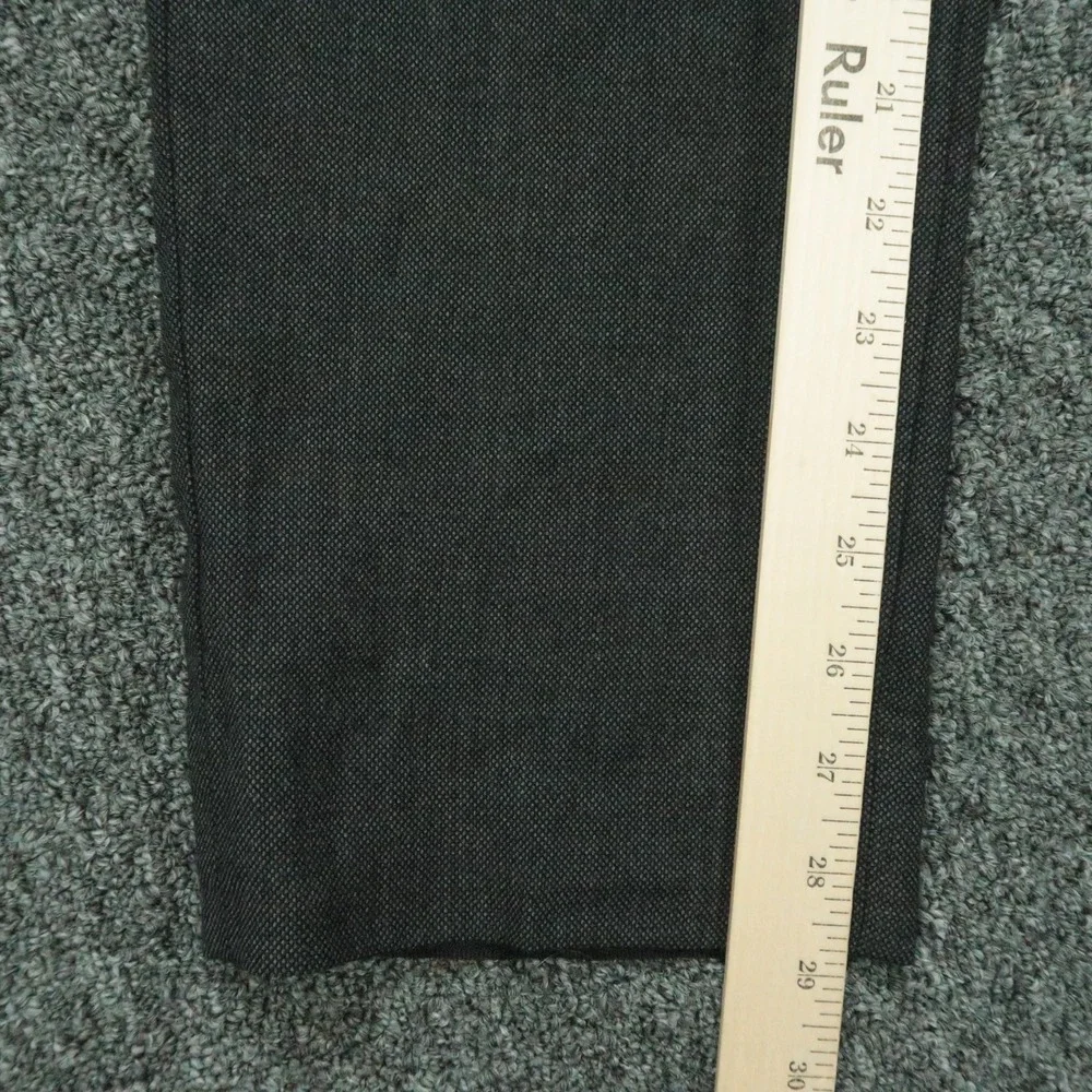 Suitsupply Pants Mens 32x29 Gray Brescia Trouser Flat Front Wool Straight